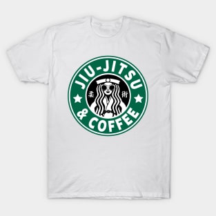 JIU JITSU AND COFFEE - FUNNY BRAZILIAN JIU JITSU T-Shirt